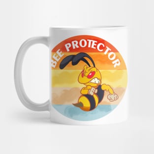 Bee protector in angry mode Mug